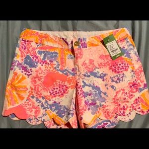 Lilly Pulitzer Buttercup shorts size 4